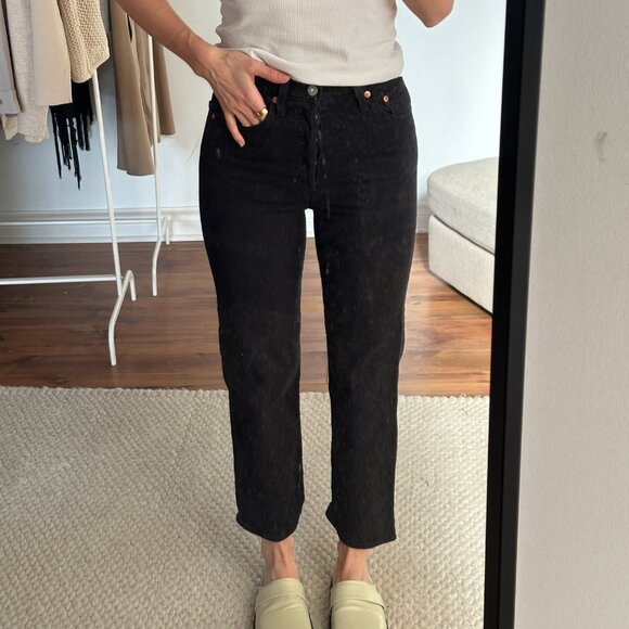 Levi's Black Jeans - Picture 2 of 3